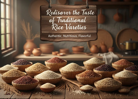 Rediscover the Taste of Traditional Rice Varieties – Kshetra Foods