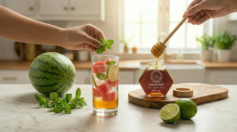 Honey Watermelon Mojito – A Refreshing Summer Delight