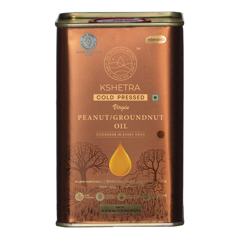 Virgin Cold Pressed High Oleic Peanut Oil- Single Press | Aflatoxin free | Monocultivar| UNREFINED