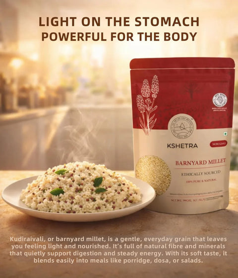 Barnyard Millet - Unpolished Whole Millet