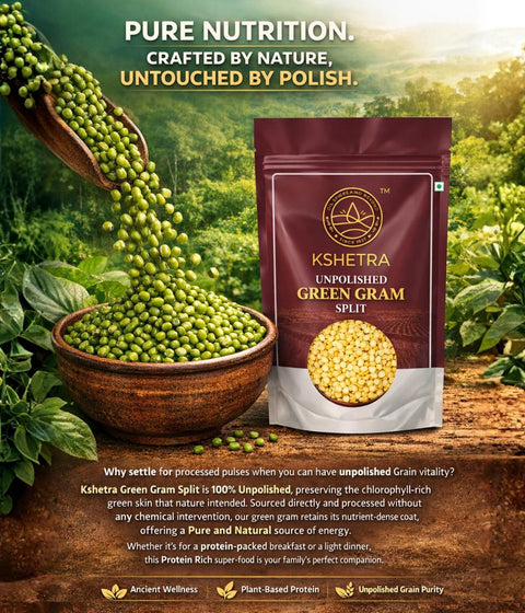 Green Gram Dhal Split
