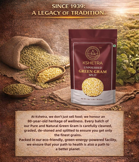 Green Gram Dhal Split