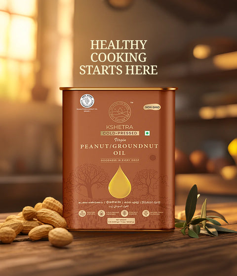 Groundnut / Peanut Oil - Cold Pressed Virgin Oil