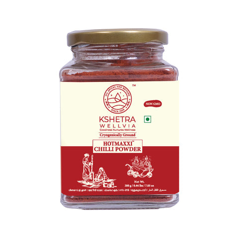 HotMaxxi Chilli Powder | Premium Quality  | Cryogenically Ground