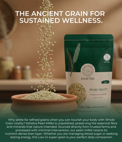 Pearl Millet - Unpolished Whole Millet