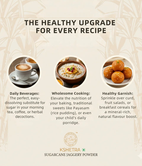 Sugarcane Jaggery Powder