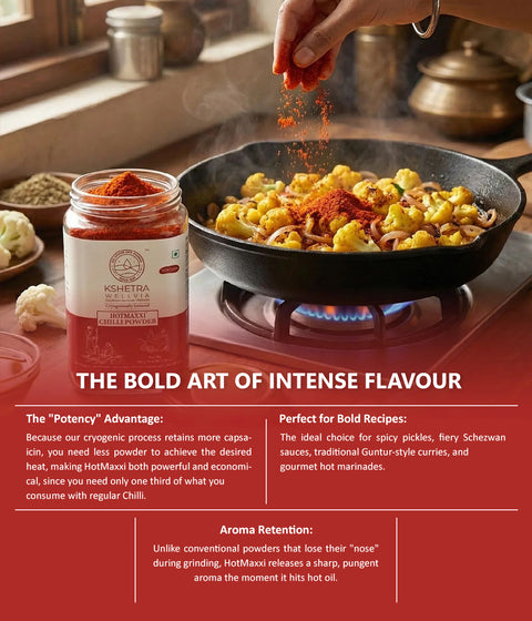 HotMaxxi Chili Powder - Cryogenically Ground
