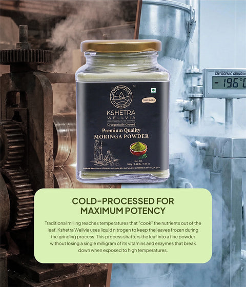 Moringa Powder - Cryogenically Ground