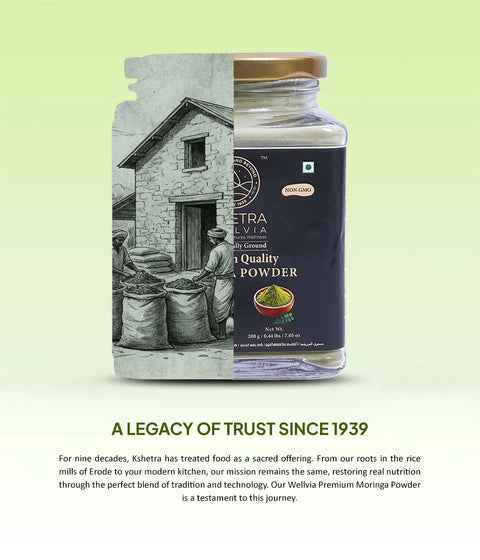 Moringa Powder - Cryogenically Ground